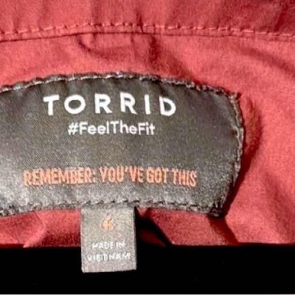 Torrid Mauve Button Up Jean Jacket Classic Casual Soft Feminine Style Size 4 - Picture 2 of 4